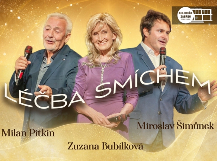 LÉČBA SMÍCHEM – Talk show / Bubílková, Pitkin, Šimůnek